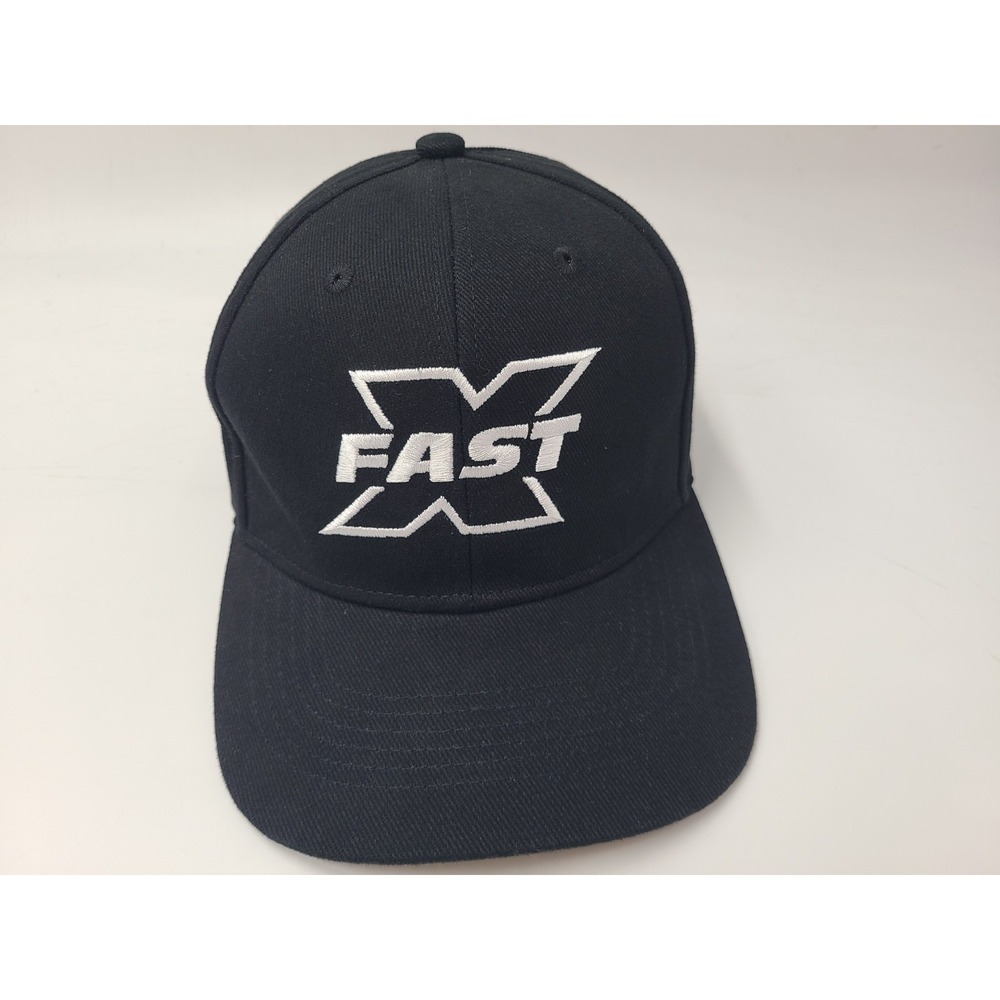 Fast X Snapback Hat Cap Polyester Fast & Furious Movie Casual Men Women‎ Black